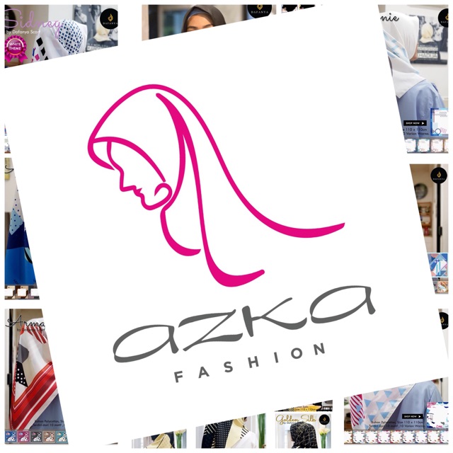 Jilbab Dafanya. 1kodi 20pcs 400rb. Motif Campur.