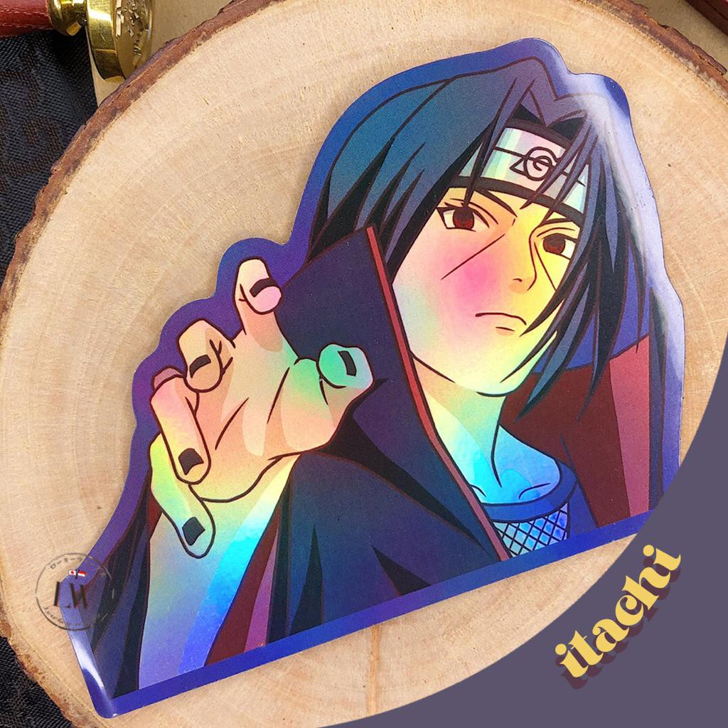 Jual Naruto Hologram Sticker Itachi | Shopee Indonesia