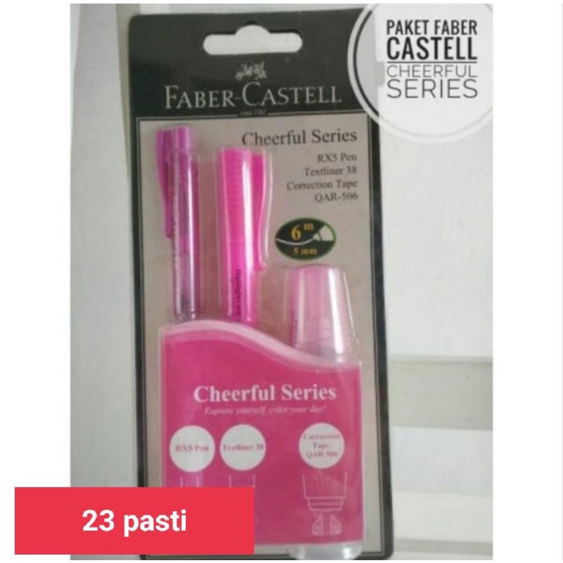 

corection tape Faber-Castell cherful