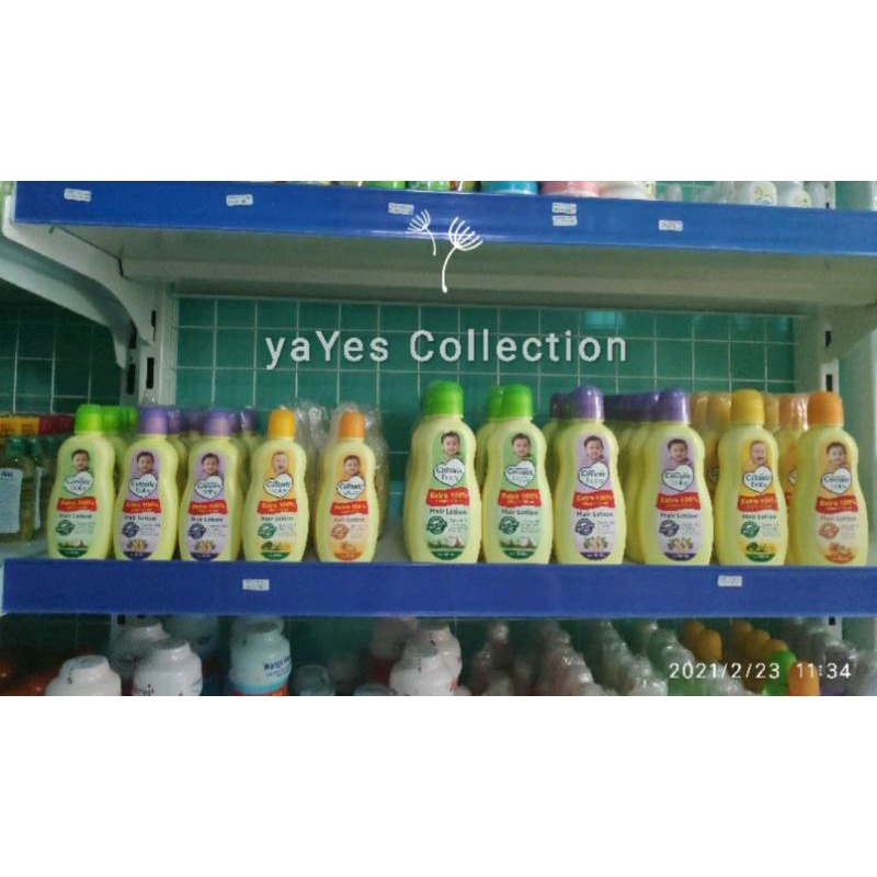 COD Hair lotion Cussons baby 200 ml 100 ml 50 ml natural oil coconut &amp; Vit E minyak rambut bayi kelapa