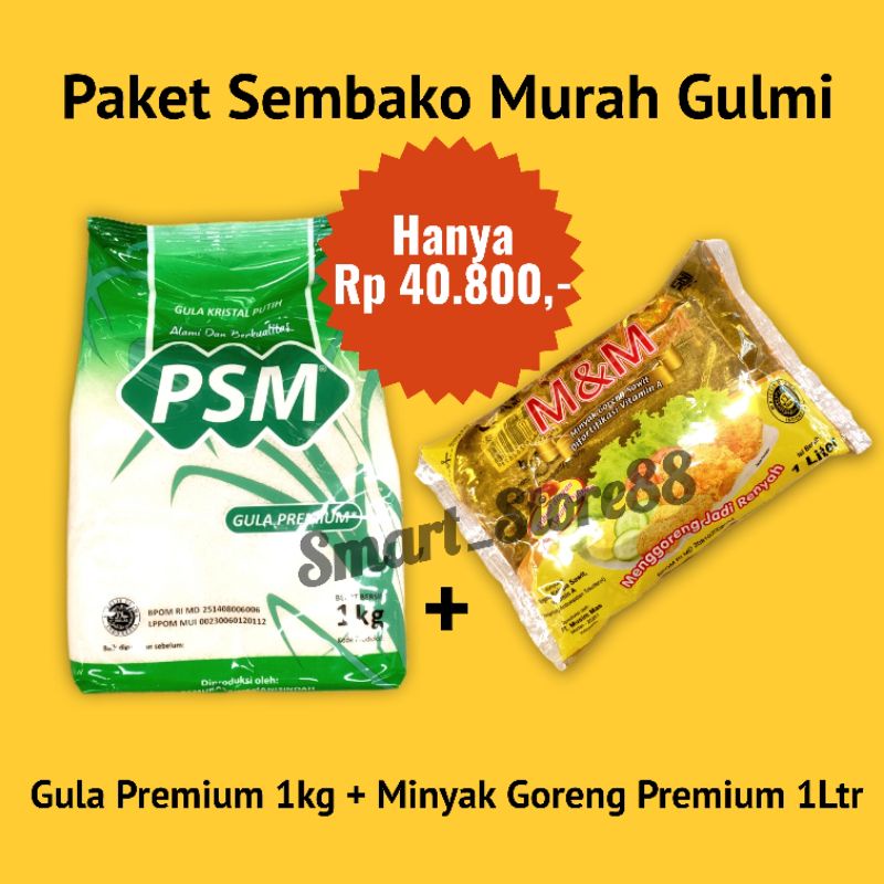 

PAKET SEMBAKO MURAH GULA MINYAK GORENG GULMI
