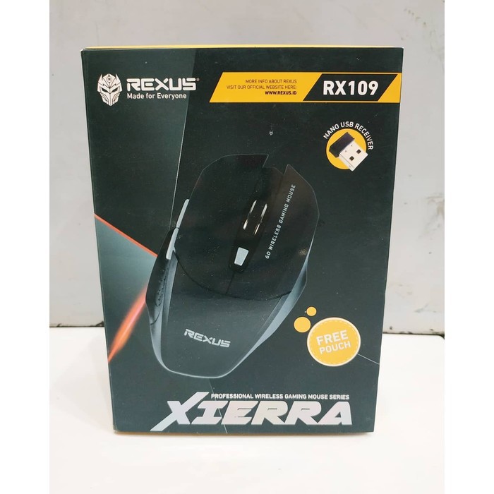 Mouse Wireless Gaming Rexus 109/Wireless Rexus/Rexus Mouse RX 109