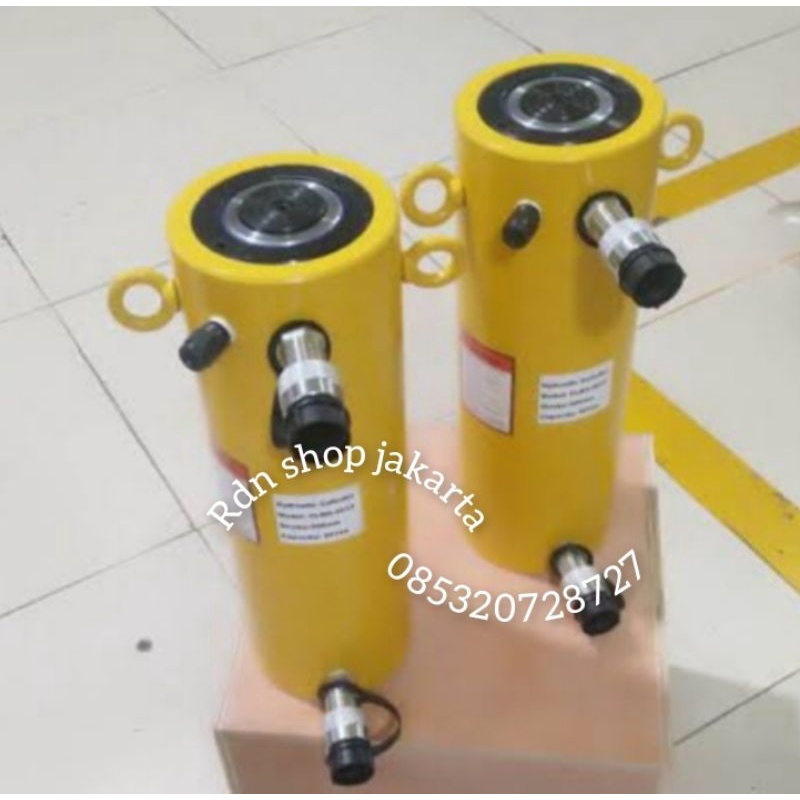 Jual Hydraulic Cylinder Double Acting 100 Ton Stroke 300 Mm OPT JIS ...