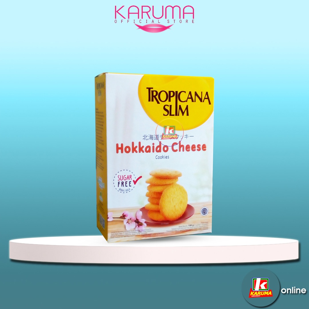 

TROPICANA SLIM HOKKAIDO KUKIS KEJU (5 SCH) CHEESE COOKIES