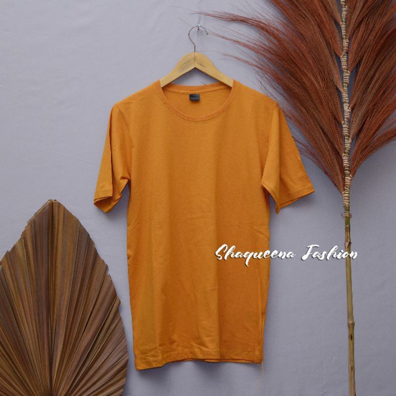 Kaos Polos Atasan Pria Wanita Oblong Pendek PE Soft || Baju Polos Pria Termurah-8