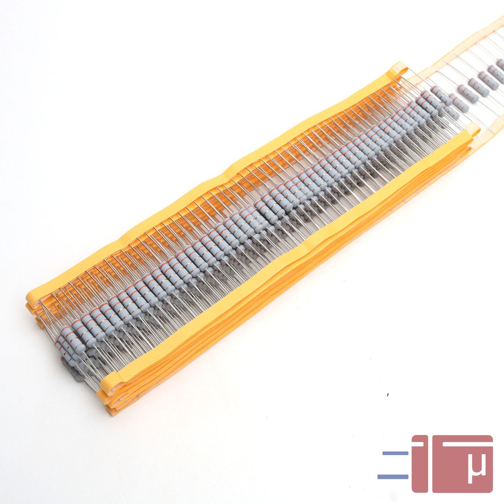 Resistor 3R3 3.3 Ohm 2W Metal Oxide 5% Taiwan Kaki Tembaga