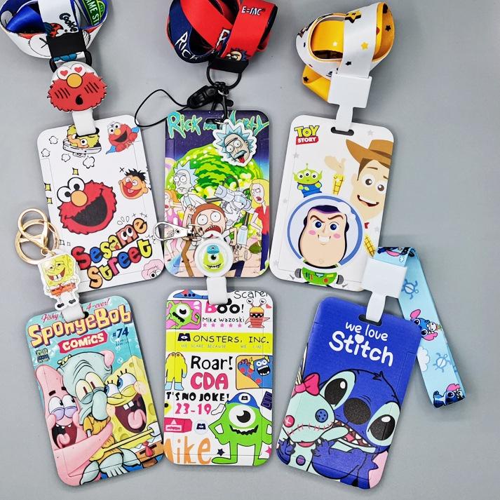 

New! MS092 Name Tag ID Card Holder /Gantungan Kartu Nama/ Tali ID Card Nama ELMO ..