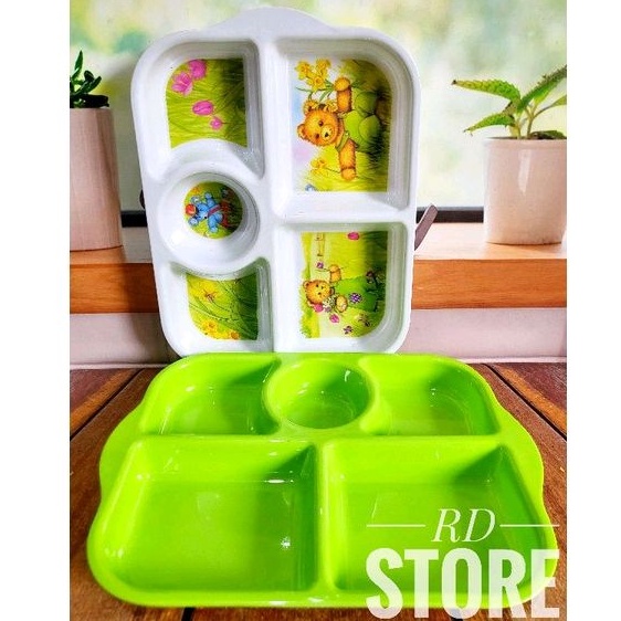 PROMO 1.PCS PIRING TEMPAT MAKAN BAYI 5.SKAT MELAMINE