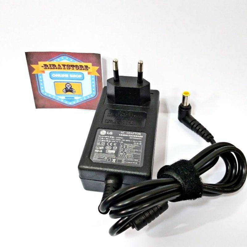 Colokan Power TV adaptor LG Dan Monitor 19V 2.1A Original