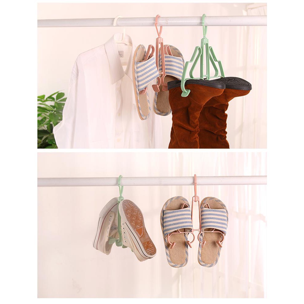 OTS 128 - 2nd shoes hanger new gantungan jemuran sepatu sandal