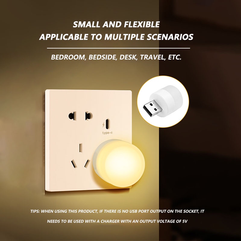 【LP006】Sky LAMPU TIDUR LAMPU MALAM / LED NIGHT LIGHT / LAMPU MINI HEMAT ENERGI/ USB NIGHT LIGHT [GROSIR/COD]