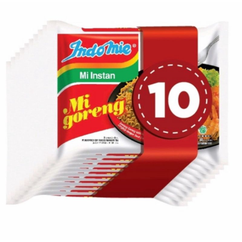 

Indomie goreng 10 pcs