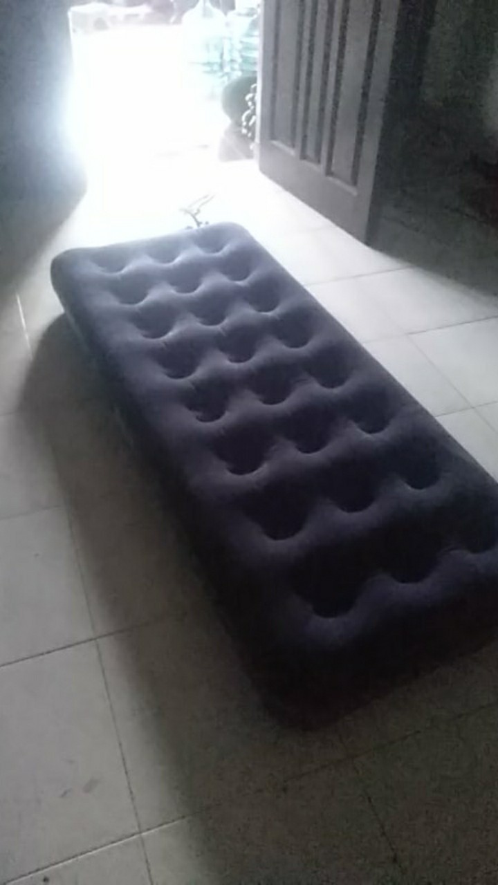 Kasur Angin Single Bestway Promo Murah + Pompa Tangan + 1 Lembar Lem