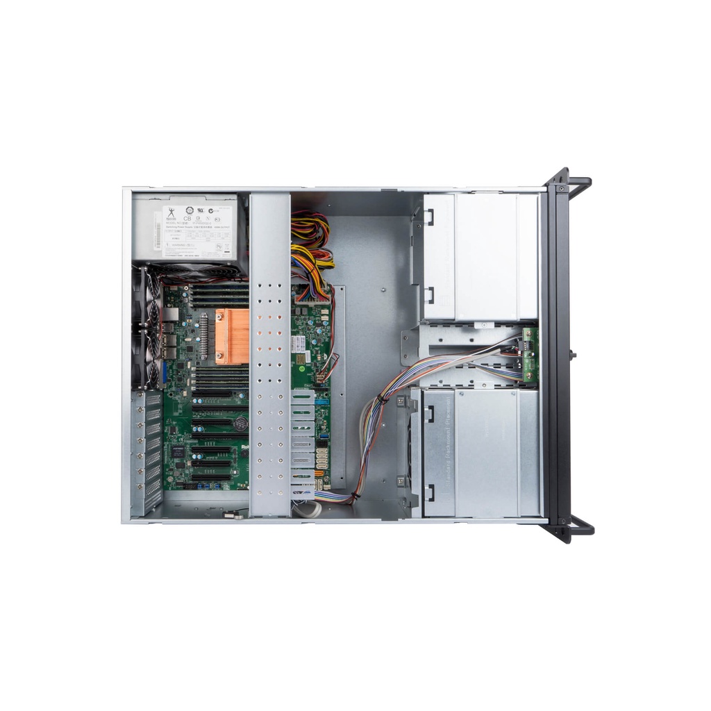 Rackmount Chassis INWIN IW-R400-03N | 700W Bronze | Open-Bay 4U Server