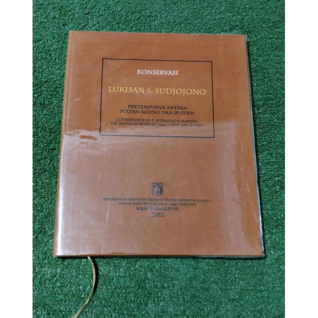 Konservasi Lukisan S.SudjojonoPertempuran Antara Sultan Agung dan JP Coen