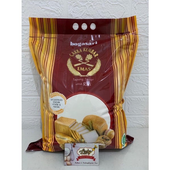 

Tepung Terigu Cakra Kembar Emas Roti / Tepung Terigu Bogasari Untuk Roti 5kg
