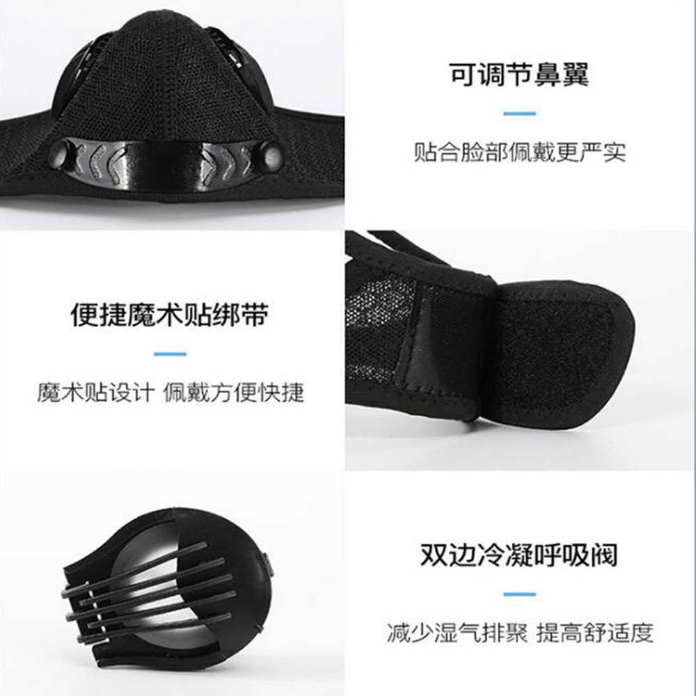 Sports Mask Masker Ventilated Anti Debu Olahraga Hiking BUY 1 GET 1