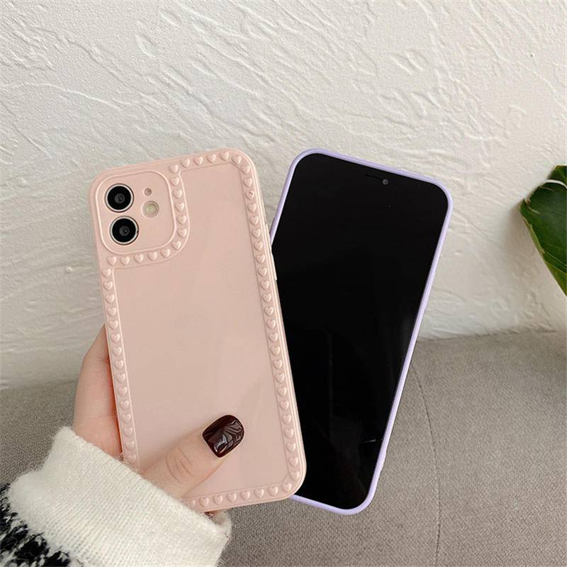 Casing Softcase Tpu Iphone 12 11 Pro Max 6 6s 7 8 Plus X Xs Xr Xsmax Se 2020 Aksen Glossy Shockproof