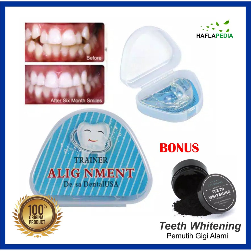 Perapi Gigi Tanpa Behel Original Bergaransi Teeth Trainer Alignment Original Asli