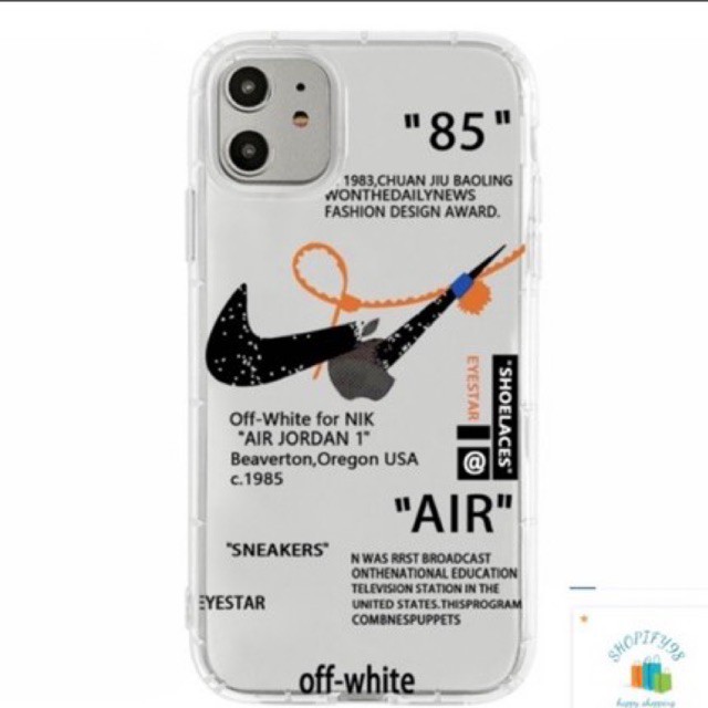 Jual Soft Case Nike Off White Fashion Sport Case Iphone 11 11 Promax X Xr Xs Max 8 7 6 6s Shopee Indonesia