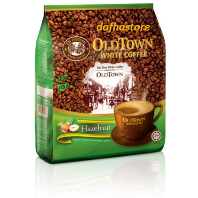 

OLDTOWN WHITE COFFEE OLD TOWN MALAYSIA HAZELNUT 3IN1 KOPI 15 SACHET