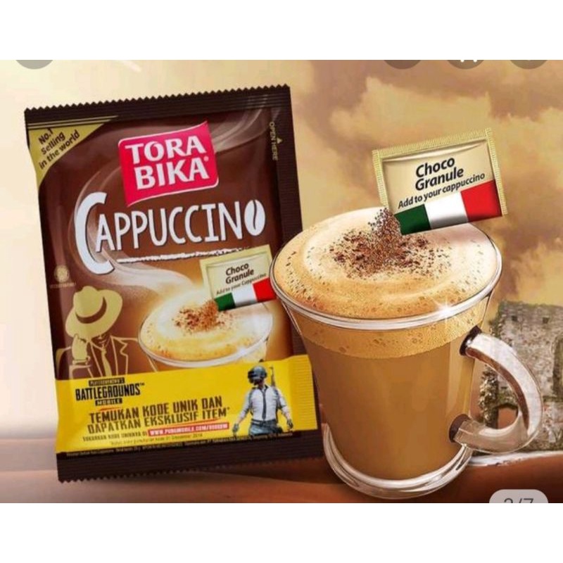 

Torabika capucino 1rcg isi 10pcs +granule 25gr