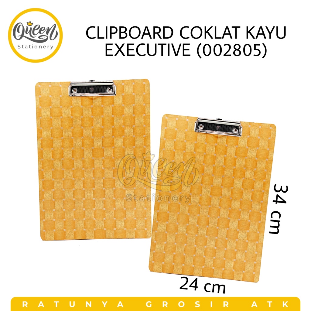 

1 PCS CLIPBOARD KAYU / PAPAN KLIP / PAPAN JALAN / PAPAN DADA