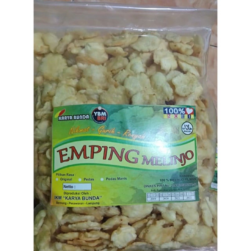 

EMPING MELINJO KHAS LAMPUNG