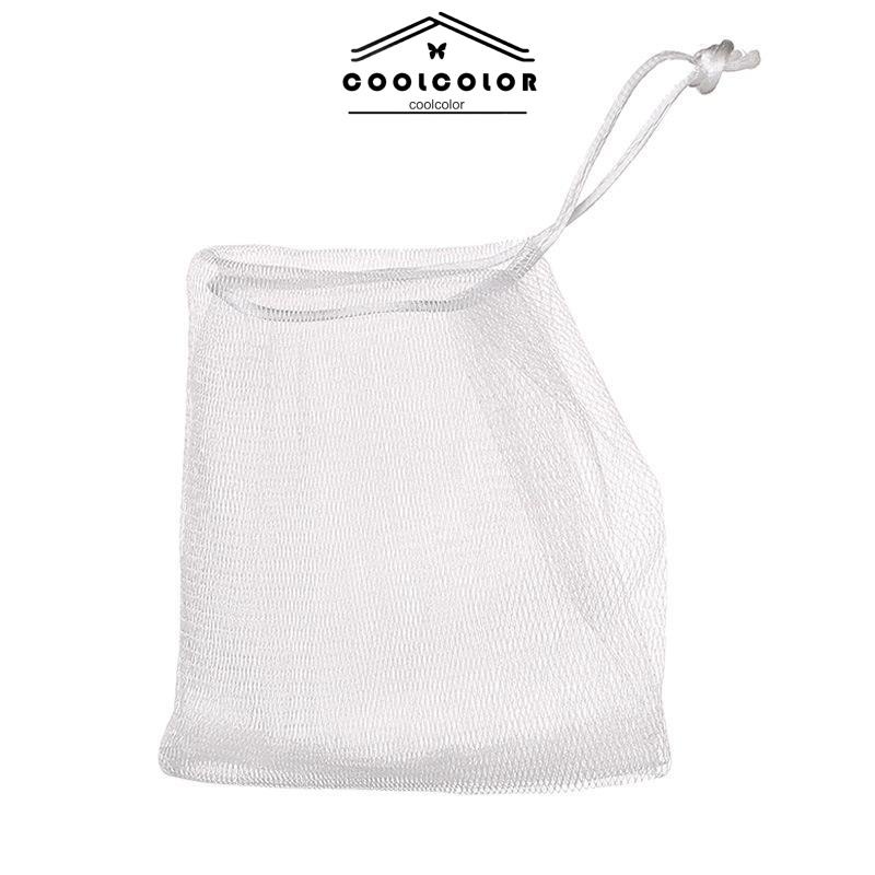 COD Foaming Mesh Pembersih Wajah Cleansing Mesh Handmade Soap Mesh Bag- cl