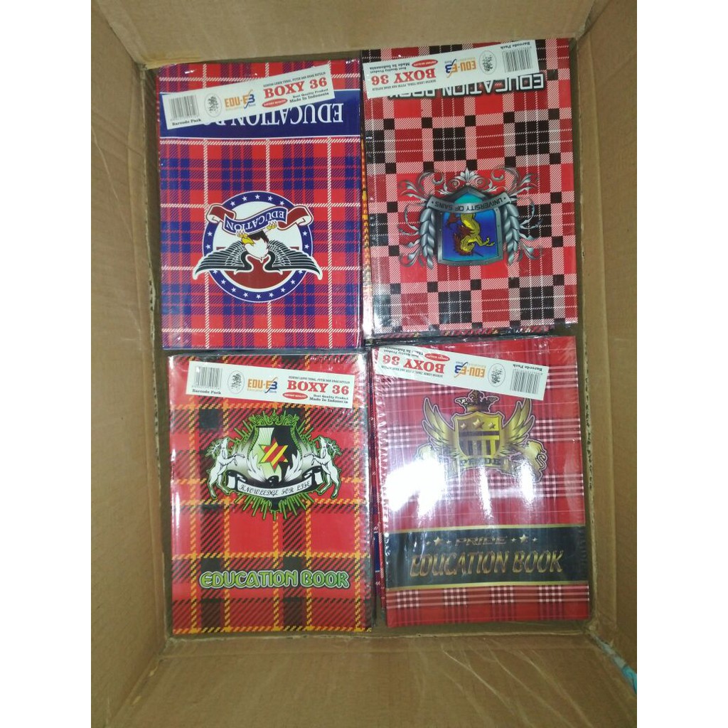 

Buku Tulis - Buku Tulis Kampus - Buku Tulis Boxy - Buku Tulis Campus 36Lembar - 1 Pak 10 Buku