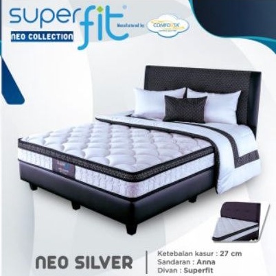 New Promo Comforta Superfit Neo Silver 140 160 180 kasur spring bed empuk Bergaransi resmi dan styli