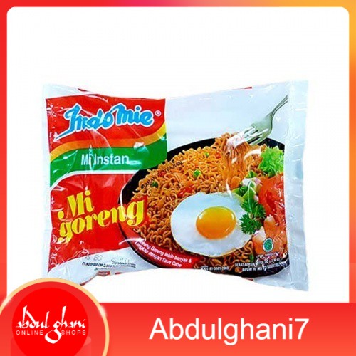 Indomie Goreng - Mie Terenak Di Dunia - Indonesia Noodle - Indomie Seleraku (Ecer)