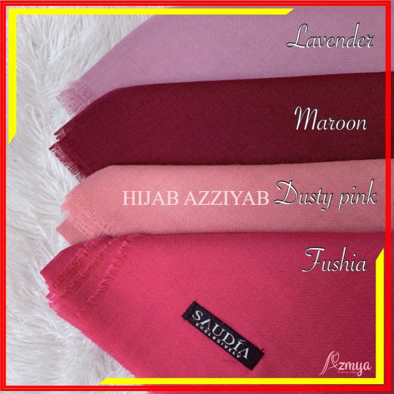 Saudia Segiempat Rawis Jilbab Segi Empat Exclusive Premium  Kerudung Seragam Sekolah 110x110