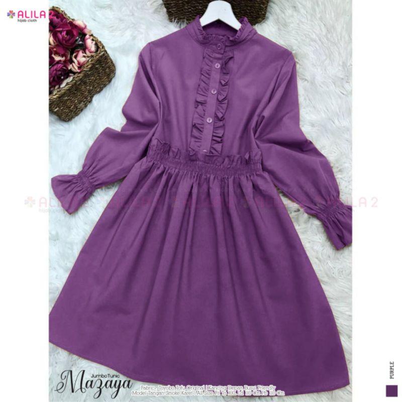 Mazaya Jumbo Tunik by Alila 2 Hijab cloth