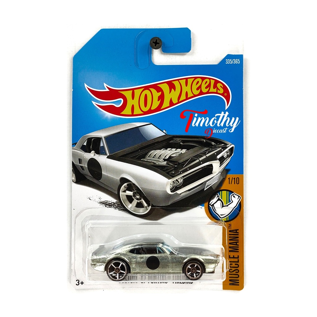 Hot Wheels Custom Pontiac Firebird Crome Muscle Diecast
