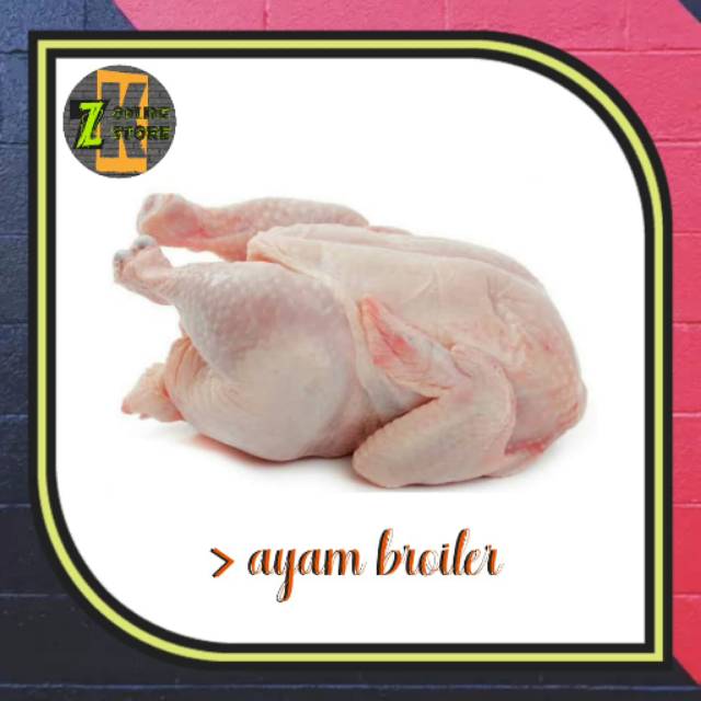 

Ayam broiler (1 kg)