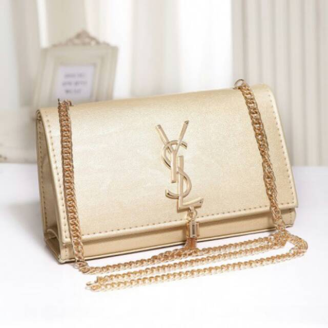 TAS YSL RANTAI IMPORT BAG FASHION WANITA REMAJA