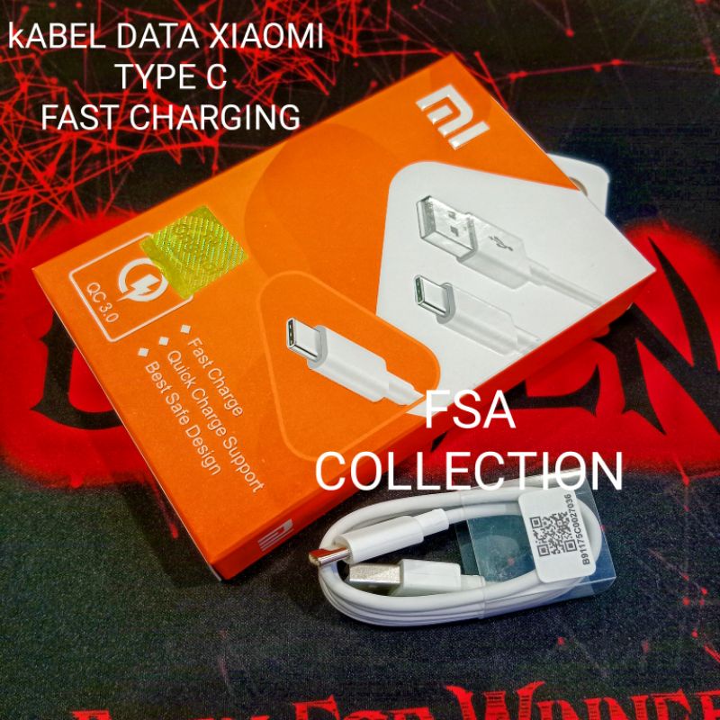 Kabel Data Usb Xmi Type C Fast Charging Premium Quality