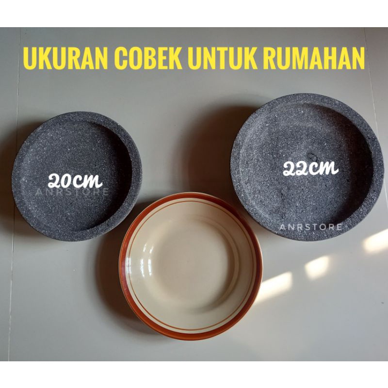 COBEK/COWEK/COWET TUMBUKAN BATU ASLI