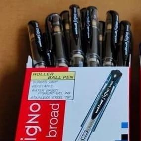 

Pulpen Uni-ball Signo Broad UM-153 ( 1 lusin / 12 pcs ) - Hitam