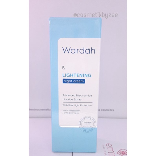 Wardah Lightening 6 Paket Lengkap | Paket Skincare Wardah Lightening Clanser/Toner/Day Night Cream/ Serum/ Gentle Wash Penghilang Flek Hitam / Pemutih Wajah Glowing