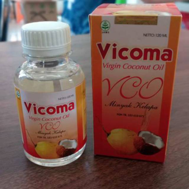 

VCO Vicoma Virjin coconut oil 120ml Minyak Kelapa