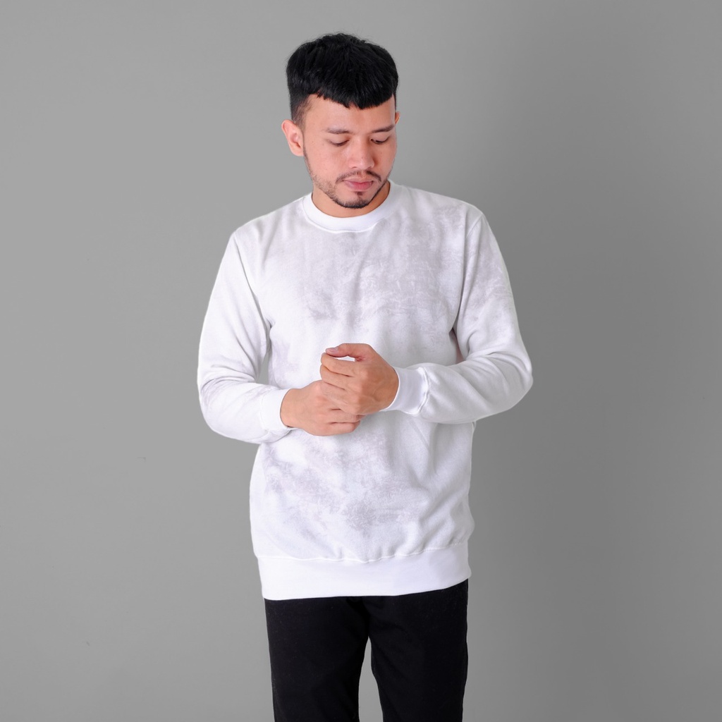 TIE DYE / WASHING / JAKET PRIA / CREWNECK / SWEATER / COTTON FLEECE / BABY TERRY / DORT / MURAH / DI