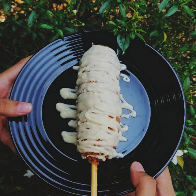 

Corndong mozza full white chocolate