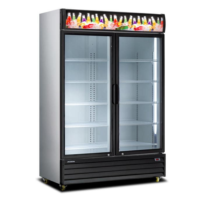 PROMO SHOWCASE COOLER 2 DOORS MODENA tipe SC-2201L ( 1200 liter )