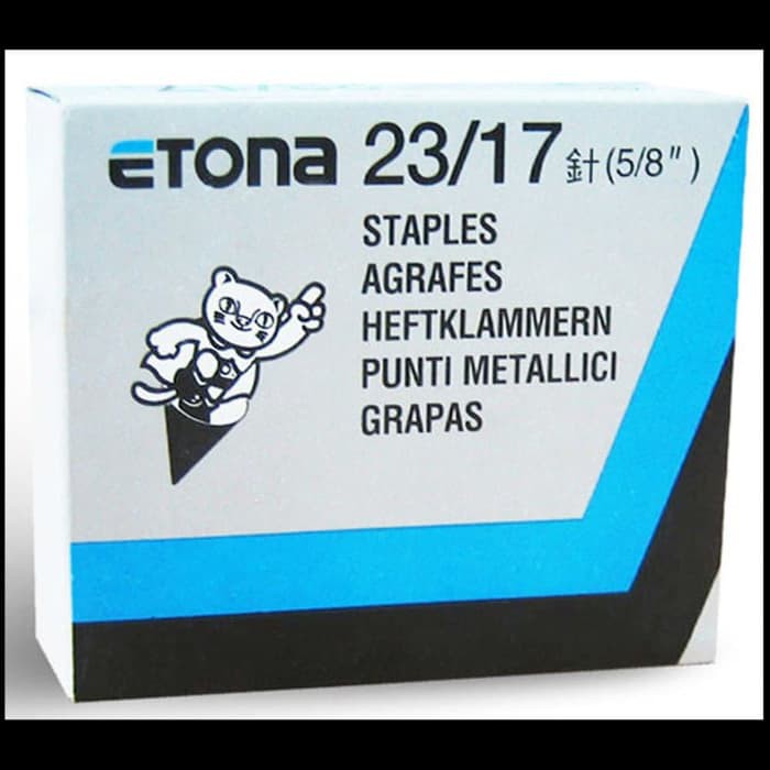 

100 PAK / Isi staples Etona 23/17