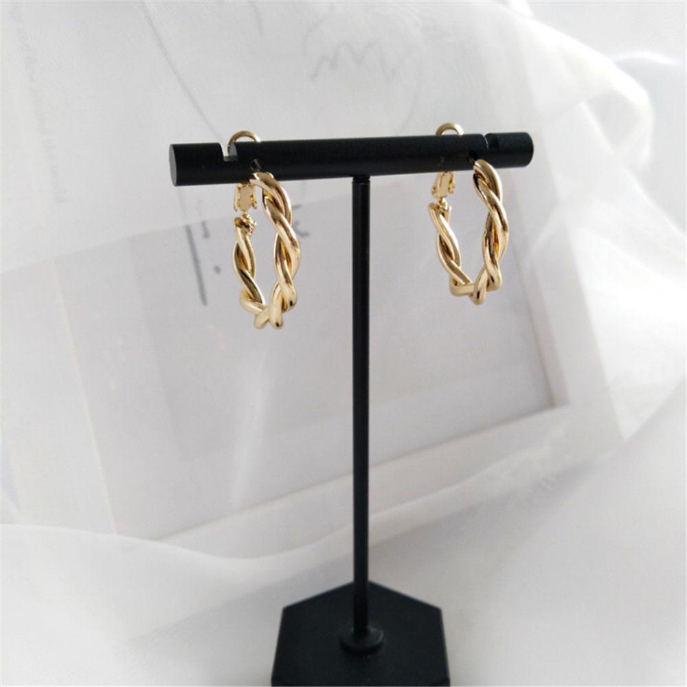 Lily Lingkaran Anting Pesta Fashion Pernikahan Pertunangan Punk Elegan Gothic Hip Hop Bulat Hoop Earrings