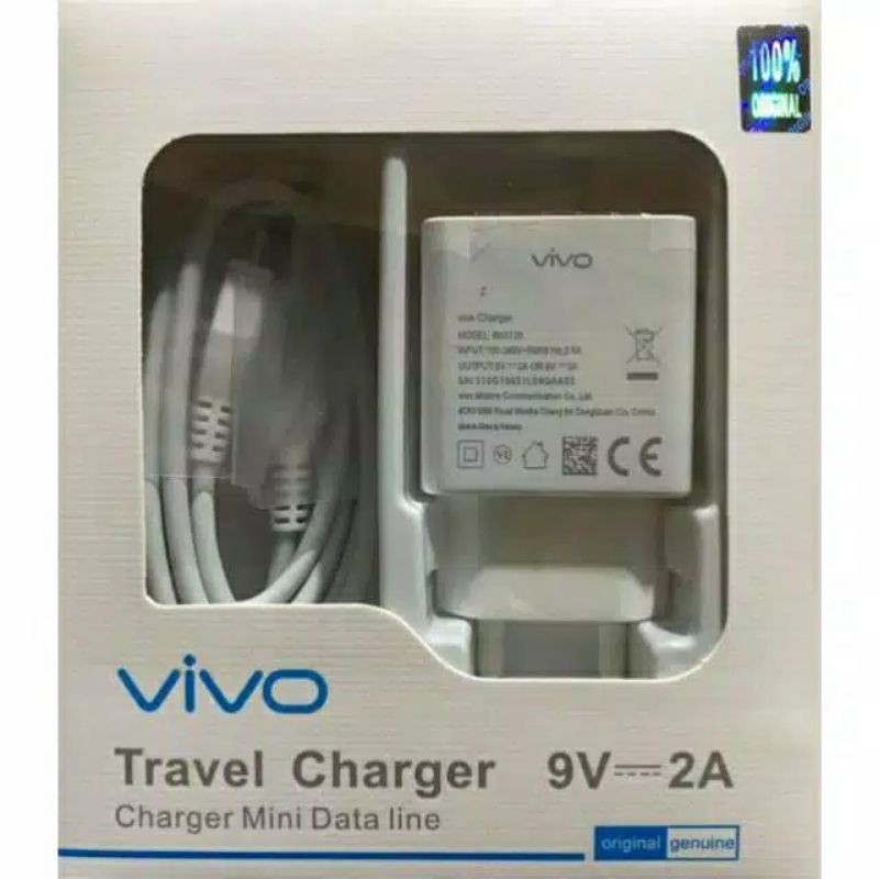 Charger Original 100% Vivo V3MAX V5MAX X9 PLUS S1 S1 PLUS V11i  V11PRO X7 X20 TC CAS ORI MICRO VIVO