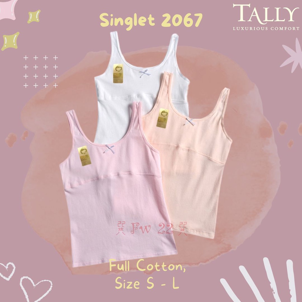 Tanktop | Tank Top Miniset Tally 2067 untuk Anak tanpa Busa dan Bermodel Seperti Songlet