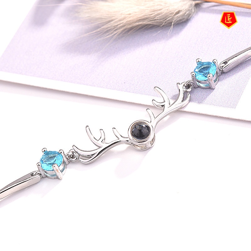 [Ready Stock]Women's Fashion Elegant Antlers Bracelet